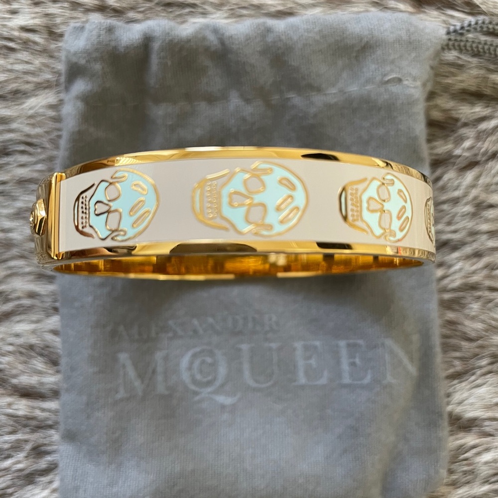 Alexander McQueen Skull Bangle